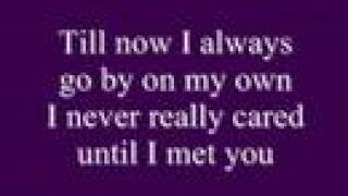 Alone by Celine Dion w lyrics [upl. by Ehtnax]