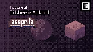 How To Use The Dithering Tool In Aseprite  Pixel Art Tutorial [upl. by Nariko]