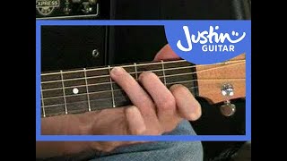 Auld Lang Syne for Solo Guitar 2of4 Christmas Songs Guitar Lesson ST101 How to play [upl. by Tigram]