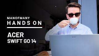 Hands on with the Acer Swift Go 14 – an Intel® Core™ Ultra laptop designed on the Intel Evo Platform [upl. by Aihsei422]