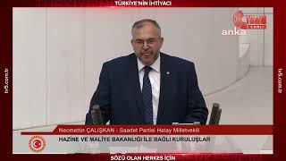 Saadet Partili Çalışkan’dan iktidara sert tepki Her şeyi sattınız hiç olmazsa Filistin’i satmayın [upl. by Eirol792]