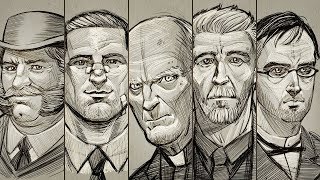 Criando ROSTOS para os personagens do NERDCAST RPG Call of Cthulhu [upl. by Yerhpmuh]