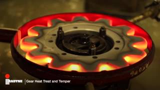 Gear Hardening and Tempering  Heat Treating with the Flexscan Induction ScannerPopUp [upl. by Adnovoj]