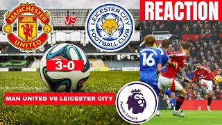 Manchester United vs Leicester City 30 Live Premier League Football EPL Match Score Highlights [upl. by Abocaj]