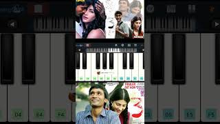 3 movie bgm piano  whatsaap status🥰3movie trending shorts shortfeed viral youtubeshorts easy [upl. by Dawna982]