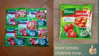 Knorr Tomato Chatpata Soup 🍅 [upl. by Atinod]