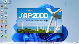 sap2000V24 installation in windows 11 [upl. by Aratahc]