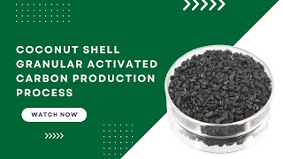 Coconut shell granular activated carbon production processQizhongcarbon activatedcarbon [upl. by Alethea]