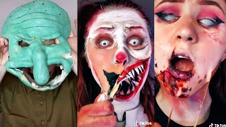 Removal of Special Effects SFX  Makeup vs No Makeup [upl. by Llenrev713]