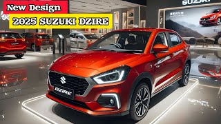 Finally New SUZUKI Dzire 2025 Launched  Discover Its Incredible Features [upl. by Adnesor]