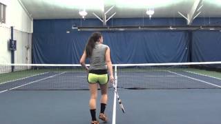 Maria Martinovic College Tennis Recruiting Video  Class of Fall 2015 [upl. by Christophe203]