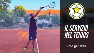 Il servizio nel tennis Info generali  ⭐️ TENNISTARS ⭐️ [upl. by Bowerman]