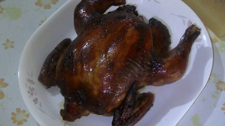 Easy Chinese Roast Chicken Recipe Traditional Chinese Cooking 烤鸡 [upl. by Eelitan98]