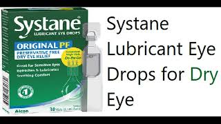 Systane Lubricant Eye Drops for Dry Eye [upl. by Zumwalt601]