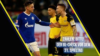 Zahlen bitte Der BundesligaCheck vor dem 31Spieltag [upl. by Marj]