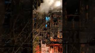 SHAWINIGAN  Incendie d’un immeuble à logements [upl. by Ycnahc]