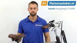 Gazelle HeavyDuty NL C7 HMB Review  Ebike [upl. by Illac651]