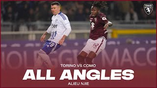 NJIE ALL ANGLES  TORINOCOMO 10  SERIE A ENILIVE 202425 [upl. by Dotty]