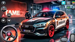 Police Sim 2022 New Update Police Car City Driving US Police VS Criminal Racing Android Gameplay [upl. by Alihet617]