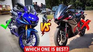 YAMAHA R15 V4 👍🏻vs GPX DEMON GR200r 👎🏻 Which one is best [upl. by Sum]