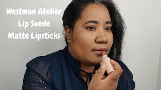 Westman Atelier Lip Suede Matte Lipsticks [upl. by Samella]