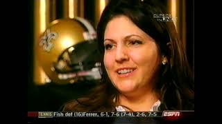 2006 Saints SeasonJanuary 22nd 2007Outside the Lines profile on Rita Benson Leblanc [upl. by Bindman455]