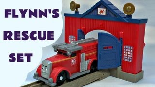 Thomas The Train Fiery Flynns Rescue Toy Train Set [upl. by Ecnal]