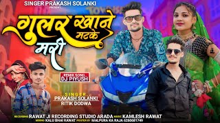 गुलर खाने मटके मरी prakash solanki and Ritik Dodwa new timli ll DJ timli adivasi song 2024 [upl. by Ecirehs]