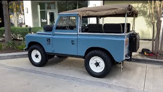 1978 Land Rover 88 Series III Soft Top Up [upl. by Werdma199]