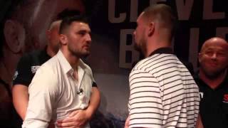 NATHAN CLEVERLY v TONY BELLEW INTENSE  HEAD TO HEAD  PRESS CONFERENCE  REPEAT OR REVENGE [upl. by Dulce]