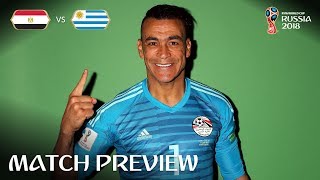 Essam ElHadary Egypt  Match 2 Preview  2018 FIFA World Cup™ [upl. by Dralliw878]