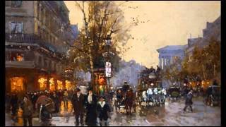 Erik Satie  Once Upon A Time In Paris Artwork by Edouard Leon Cortes [upl. by Esnofla]