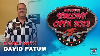 David Fatum  Meet the Player  Seacoast Open [upl. by Akoek]