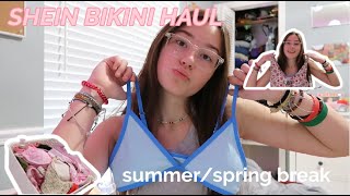 shein bikini haul spring break amp summer [upl. by Cheney]