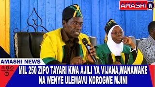 MIL 250 ZIPO TAYARI KWA AJILI YA VIJANAWANAWAKE NA WENYE ULEMAVU KOROGWE MJINI [upl. by Steinway726]