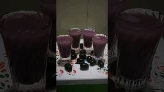 Jamun Shots Drink Shrbat Recipe in 5 minutes  summer special drinks [upl. by Cahra864]