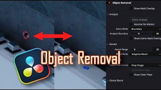 Romove Objects EASY  DaVinci Resolve Tutorial [upl. by Margherita]