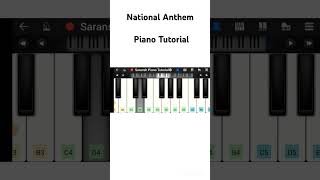 National Anthem Piano Tutorial Easy  shortvideo shorts viralshorts viralvideo piano [upl. by Atiniuq877]