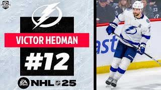 12 Victor Hedman  2024s Top 50 Players Right Now [upl. by Barnebas]