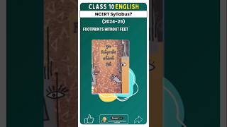 Class 10 English Footprints Syllabus 20242025🔥  New NCERT Class 10 English  cbsesyllabus [upl. by Angela173]