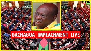 LIVE PARLIAMENT  Gachagua impeachment motion Debate in National Assembly [upl. by Jerrilee565]