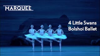 Swan Lake 4 Little Swans Bolshoi Ballet [upl. by Petula]