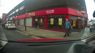 Dashcam Erdington Wylde Green Birmingham 26th July 2024 [upl. by Emorej]