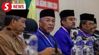 Zahid highlights the need for selfcriticism in Umno [upl. by Dnumyar217]