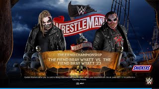 The Fiend VS The Fiend 23  THE FIEND CHAMPIONSHIP  WWE 2K24 [upl. by Acimad293]