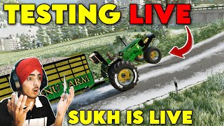 FARMING SIMULATOR 22 LIVE  sukhbhanguz [upl. by Heigho]