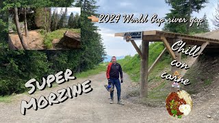 Super Morzine and Les Gets World Cup track [upl. by Cyrillus]