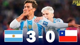 argentina vs chile 2024 highlights leomessi argentina football [upl. by Nivlac]