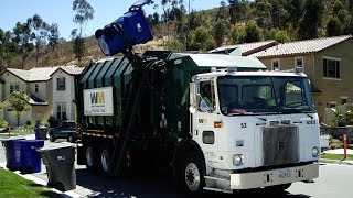 WM Waste Management  Garbage Trucks [upl. by Etteloc]