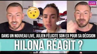 HILONA TACLÉE PAR JULIEN EN LIVE ELLE PREND UNE GRANDE DÉCISION 😮 JULIEN EST TRÈS SURPRIS [upl. by Nevur]